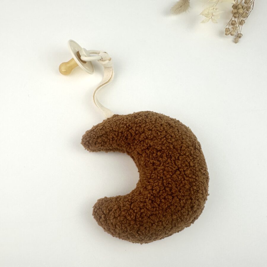 Schnullerhalter Moon brown – Bild 2