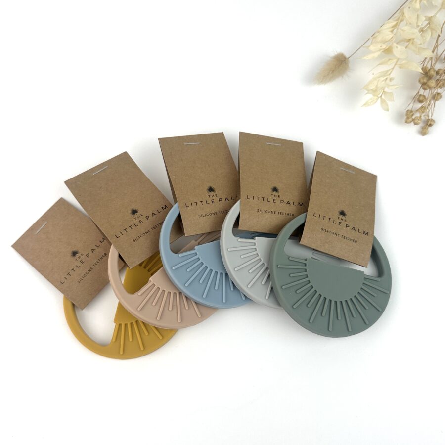 Beißring Sun dusty blue – Bild 2