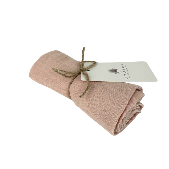 Musselintuch Rose
