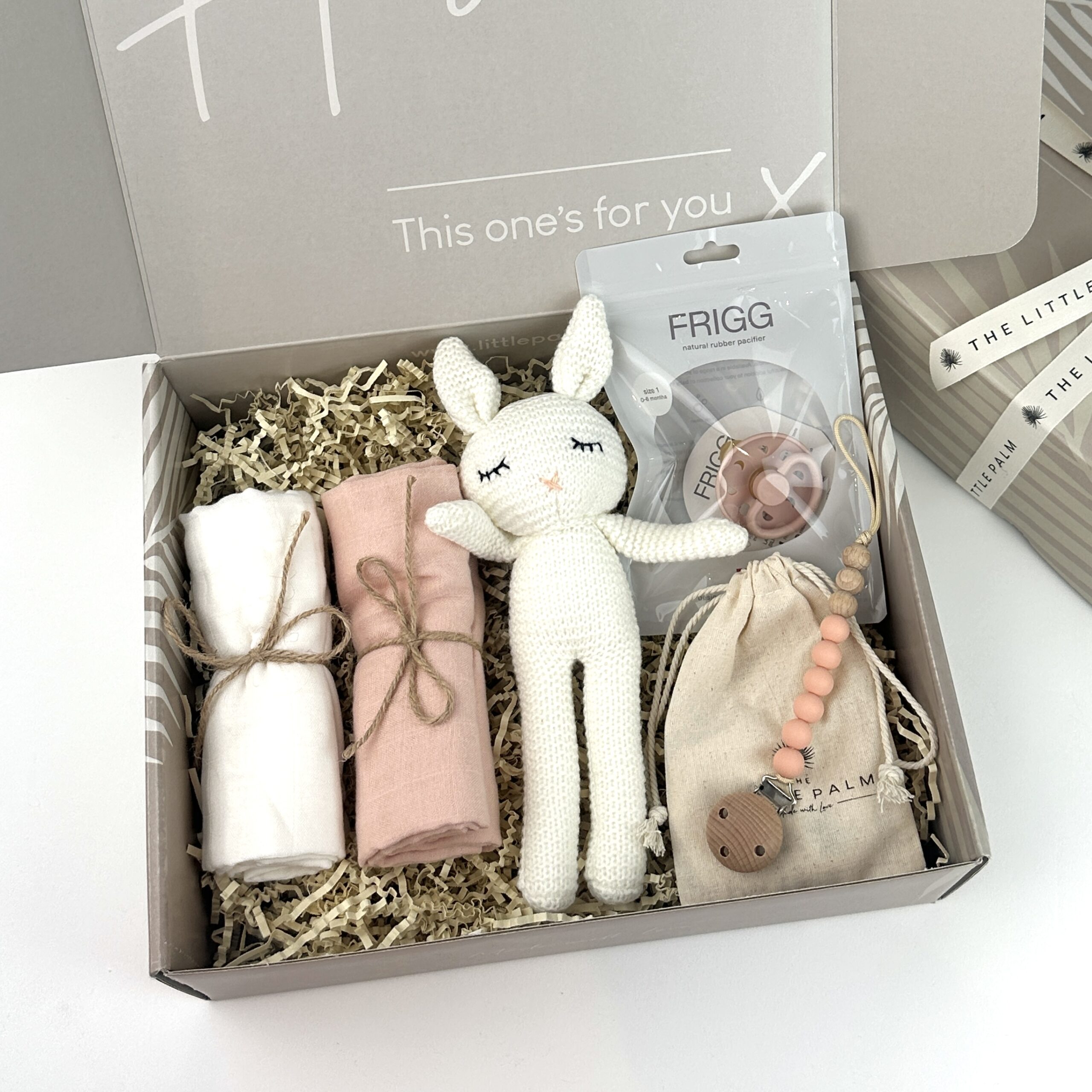 GESCHENKBOX HÄSCHEN ROSE