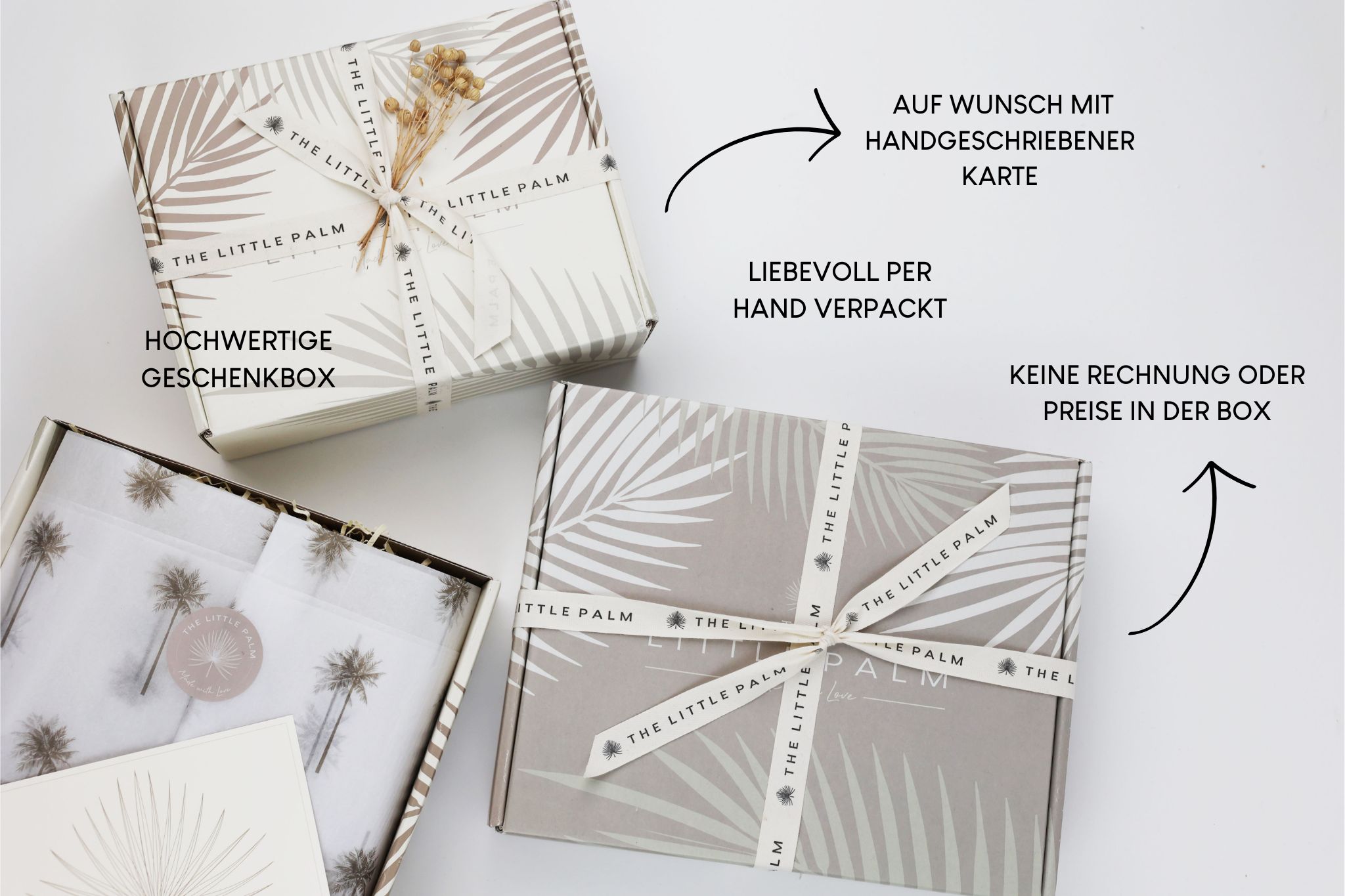 Liebevoll per Hand verpackt