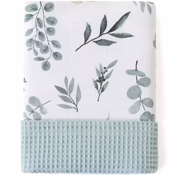 Babywendedecke, eucalyptus